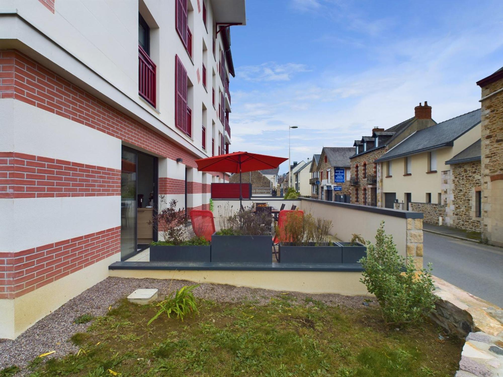 Bel appartement avec grande terrasse Pleneuf-Val-Andre Extérieur photo