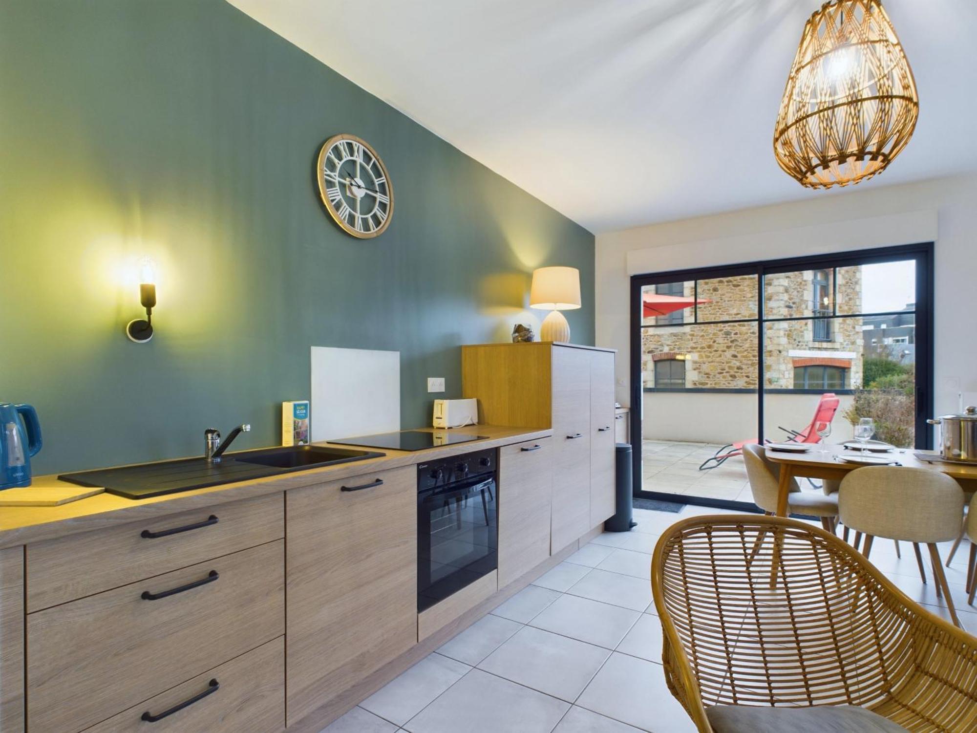 Bel appartement avec grande terrasse Pleneuf-Val-Andre Extérieur photo