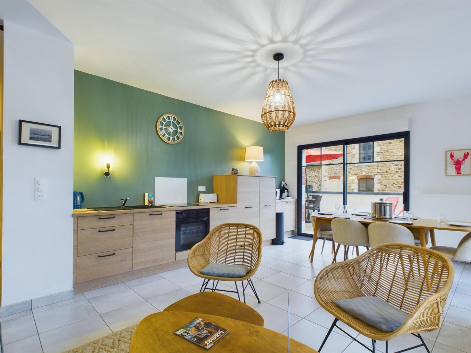 Bel appartement avec grande terrasse Pleneuf-Val-Andre Extérieur photo
